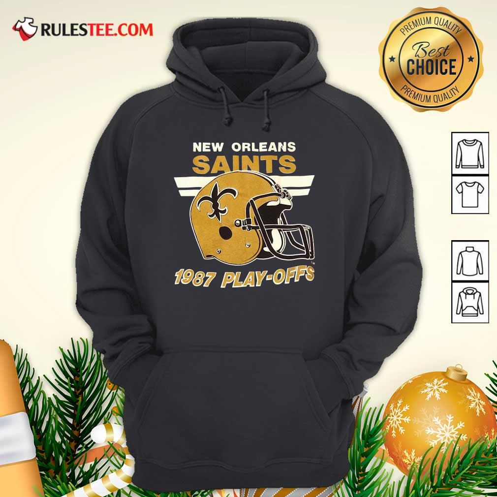 Pretty 1987 New Orleans Saints Playoffs Vintage Shirt - Image 2
