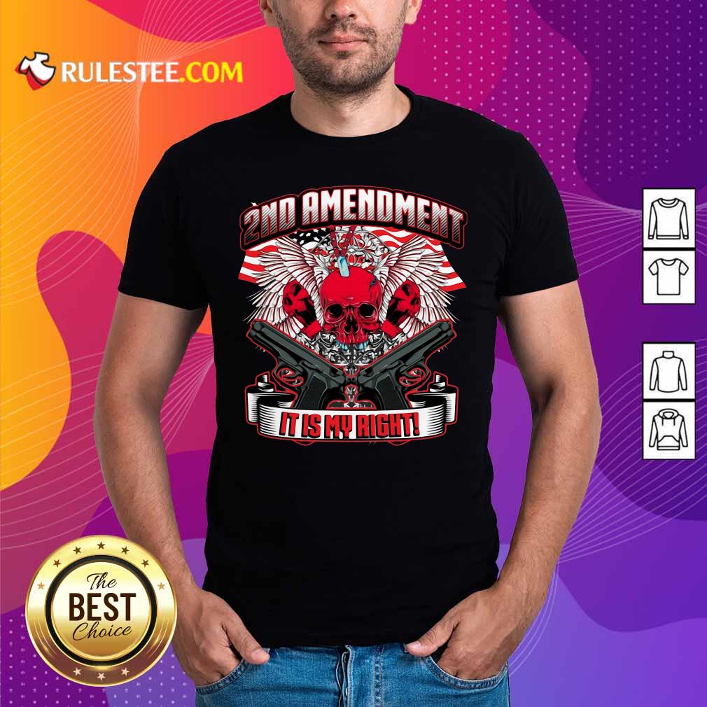 Pretty 2nd Amendment It’s My Right T-Shirt