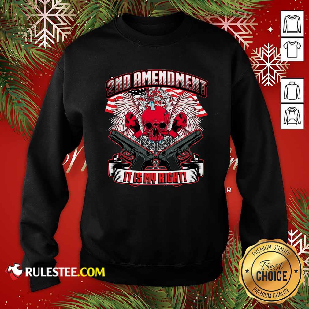 Pretty 2nd Amendment It’s My Right T-Shirt - Image 5