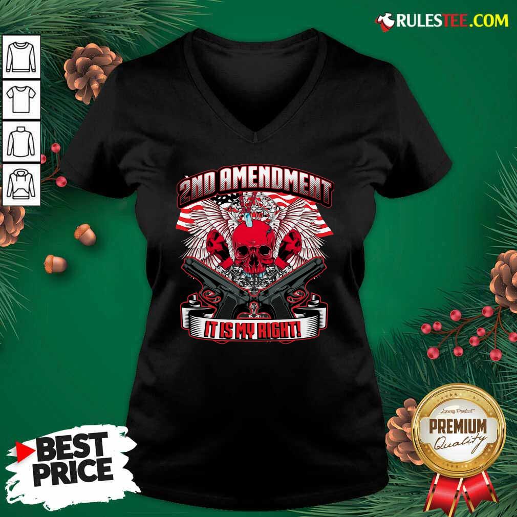 Pretty 2nd Amendment It’s My Right T-Shirt - Image 3
