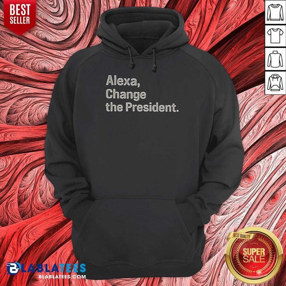 Pretty Alexa Change The President Shirt - Image 3