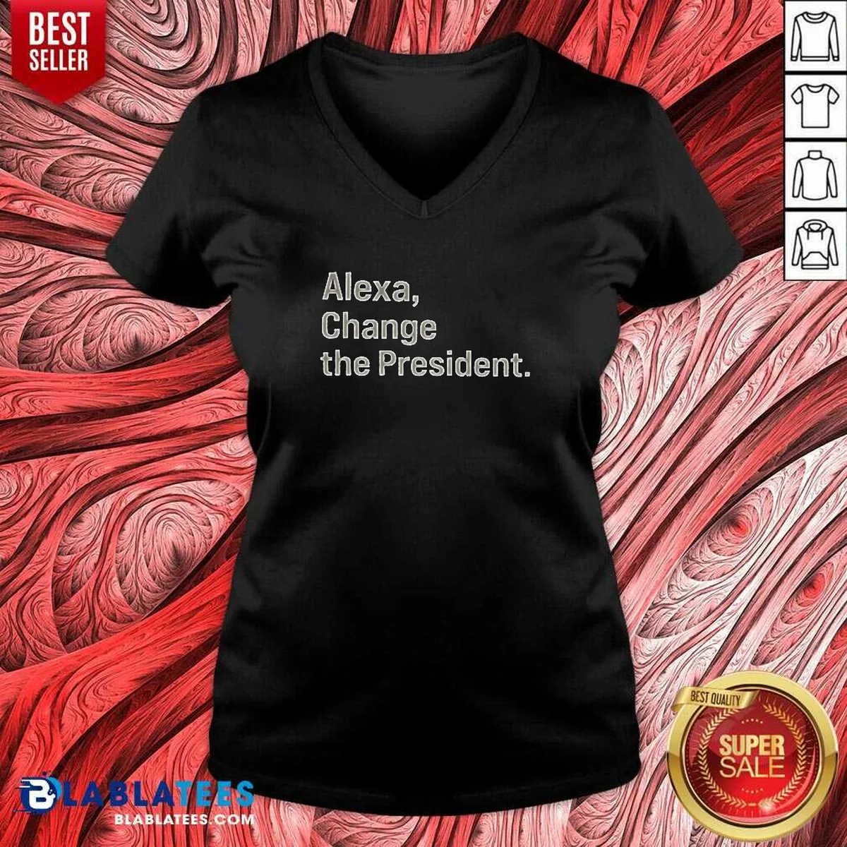 Pretty Alexa Change The President Shirt - Image 2