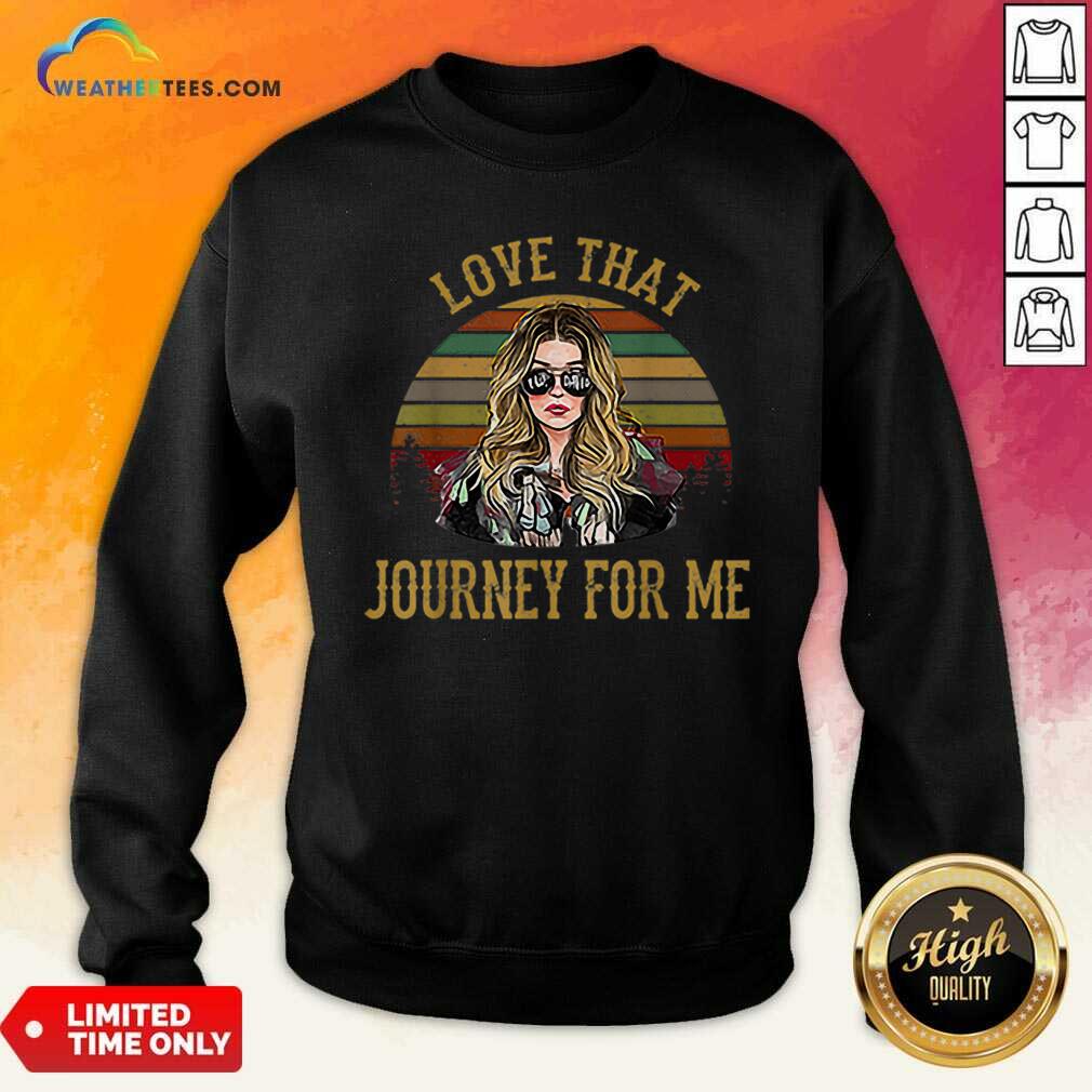 Pretty Alexis Rose Love That Journey For Me Vintage Shirt - Image 2