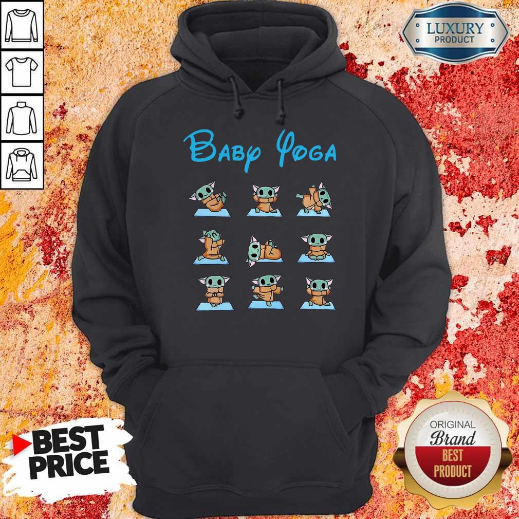 Pretty Baby Yoga Baby Yoda Do Exercise Shirt - Image 2