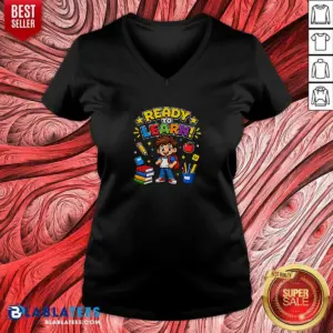 Alternative view of Pretty Back To School Ready To Learn Pixel Shirt