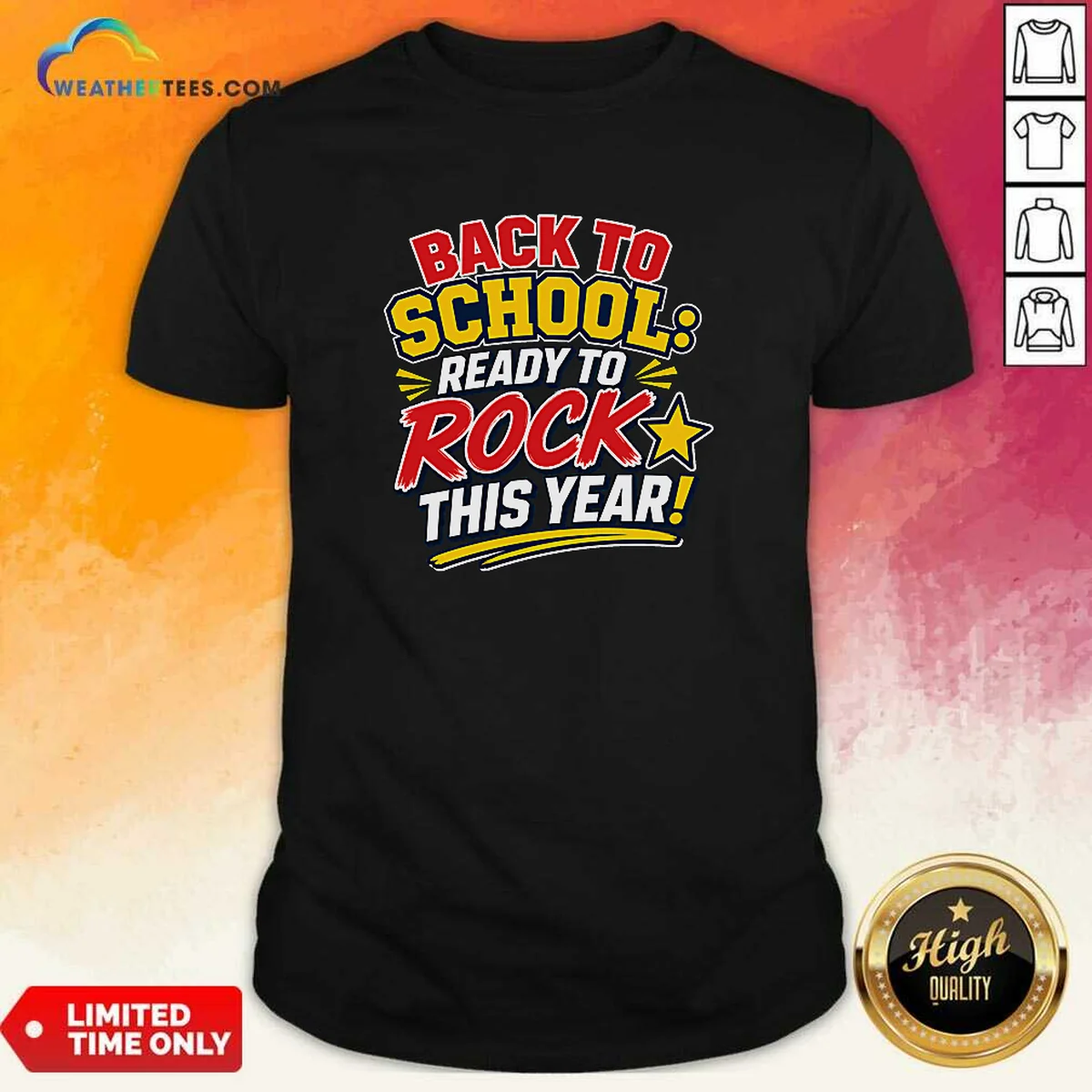 Pretty Back To School Typography For Youth And Teachers Shirt
