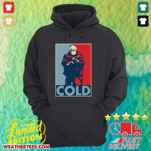 Alternative view of Pretty Bernie Sanders Cold Bernie Mittens Funny Meme Inauguration Shirt