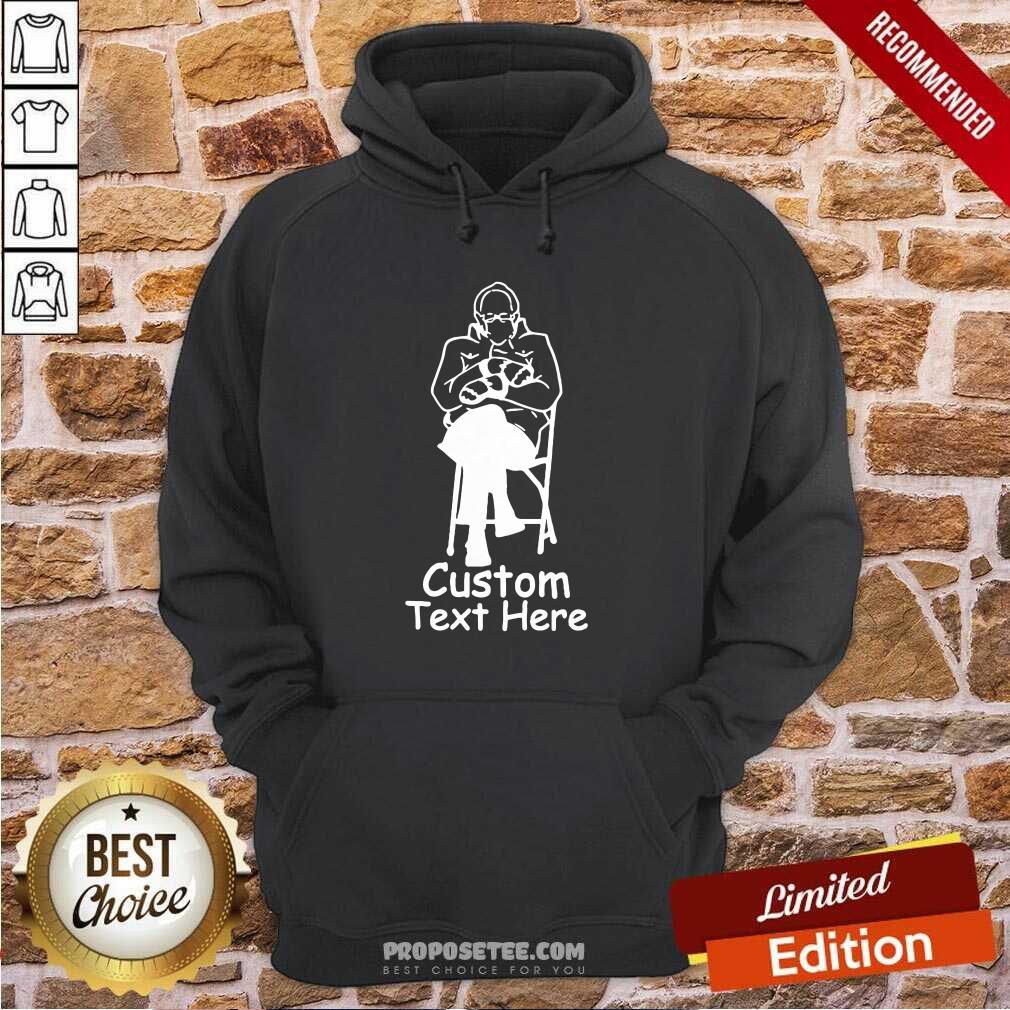 Pretty Bernie Sanders Custom Text Here Shirt - Image 5
