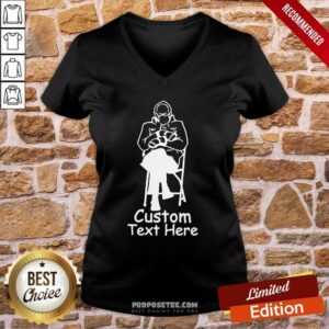 Alternative view of Pretty Bernie Sanders Custom Text Here Shirt