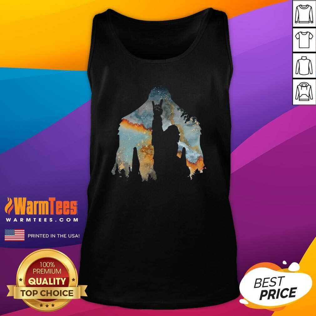 Pretty Bigfoot Rock And Roll Shirt - Image 4