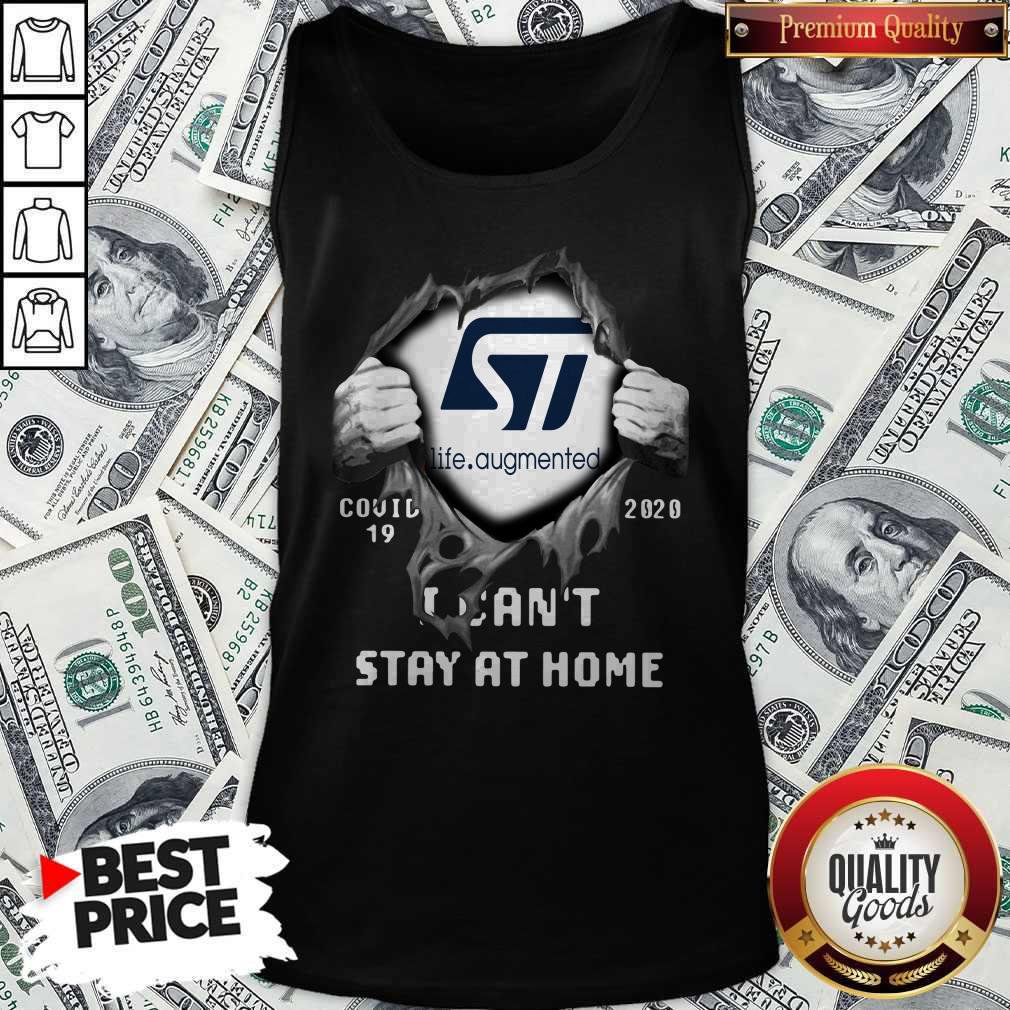 Pretty Blood Inside Me Life Augmented Covid-19 2020 I Can’t Stay At Home Shirt - Image 4
