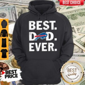Alternative view of Pretty Buffalo Bills Best Dad Ever Happy Father’s Day Shirt