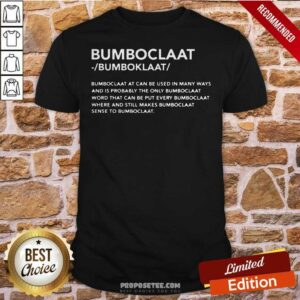 Pretty Bumboclaat 2020 Shirt