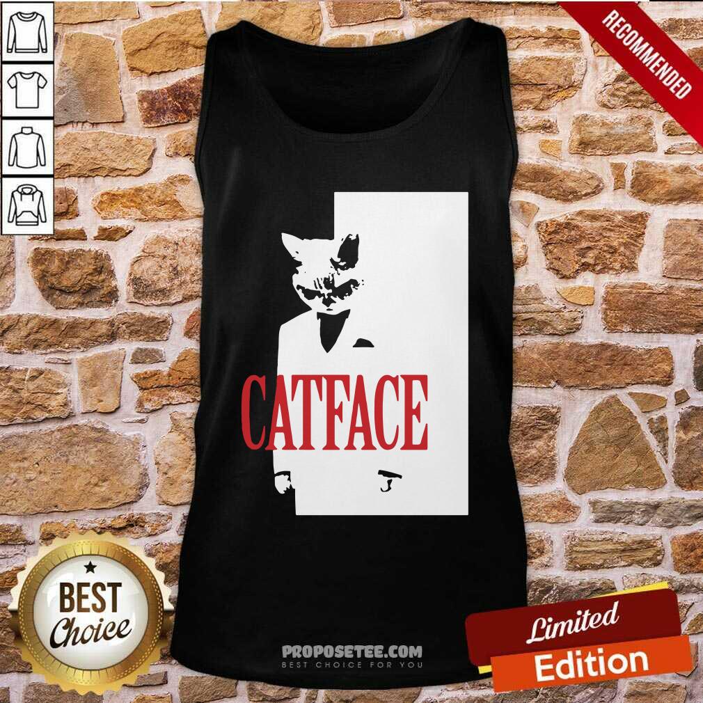 Pretty Cat Face Shirt - Image 4
