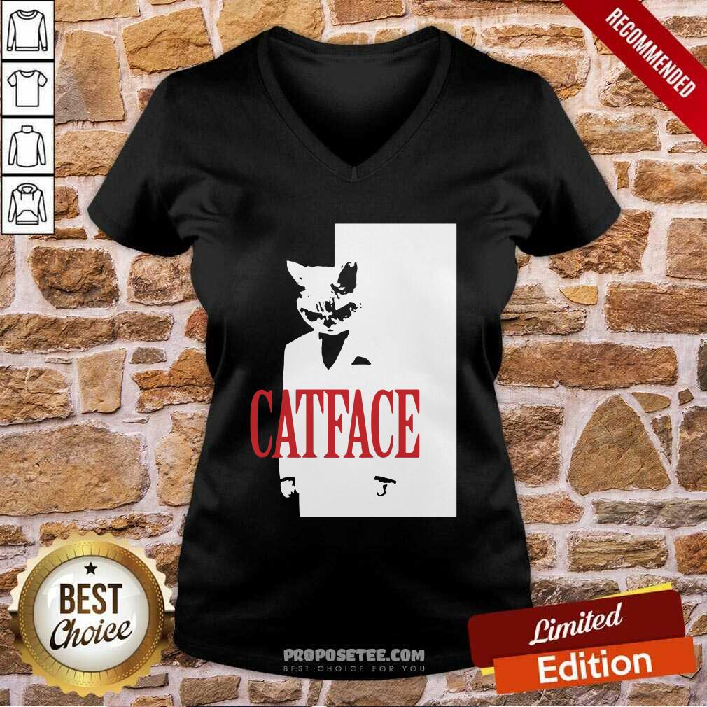 Pretty Cat Face Shirt - Image 3