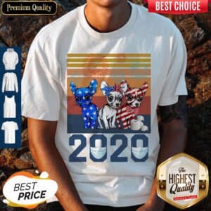 Pretty Chihuahua Independence Day 2020 Vintage Shirt