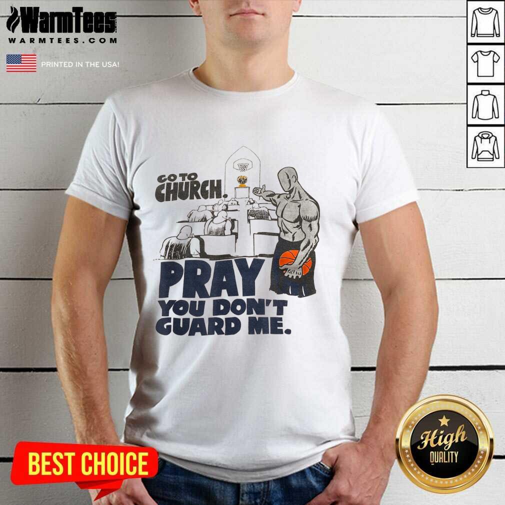 Pretty Church Pray Guard Me Basketball Shirt