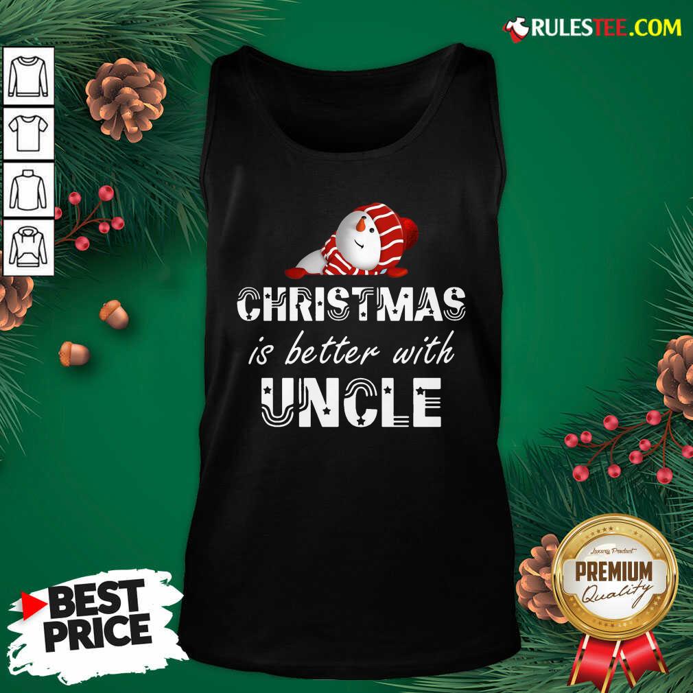 Pretty Cute Christmas Is Better With Uncle Shirt - Image 4