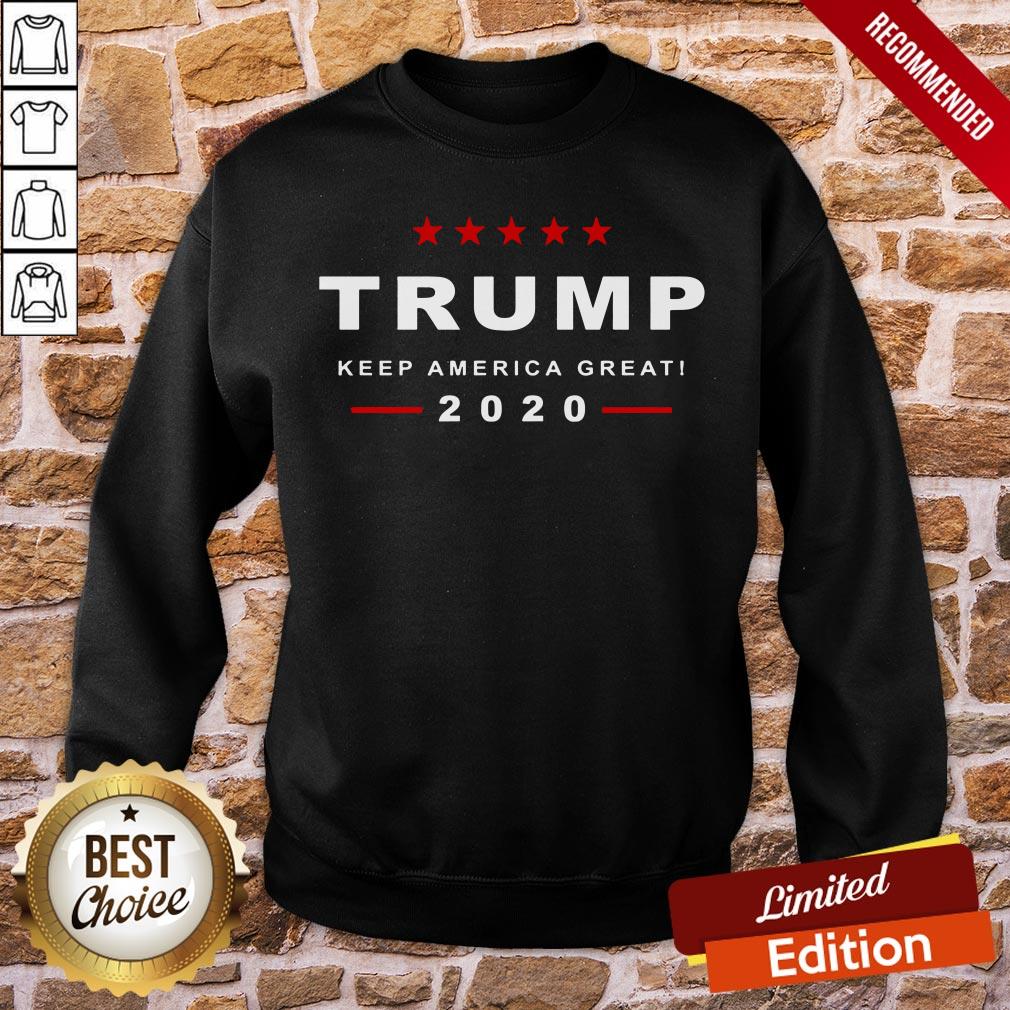 Pretty Donald Trump President 2020 Keep America Great Shirt - Image 4