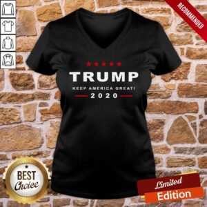 Alternative view of Pretty Donald Trump President 2020 Keep America Great Shirt