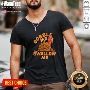 Alternative view of Pretty Gobble Me Thanksgiving Swallow Me Shirt