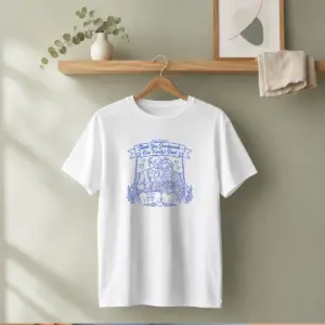 Alternative view of Pretty Grandparents Day Gratitude Line Art Family Shirt