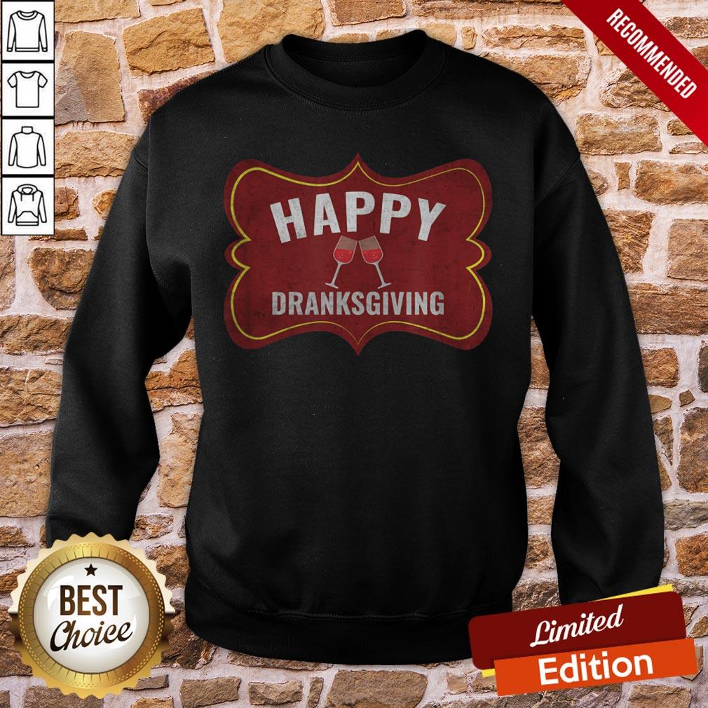 Pretty Happy Dranksgiving Beer Drinker Thanksgiving Shirt - Image 4
