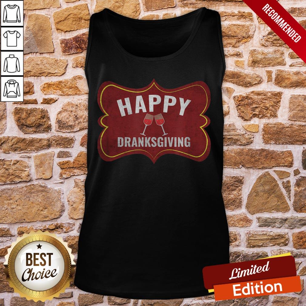 Pretty Happy Dranksgiving Beer Drinker Thanksgiving Shirt - Image 3
