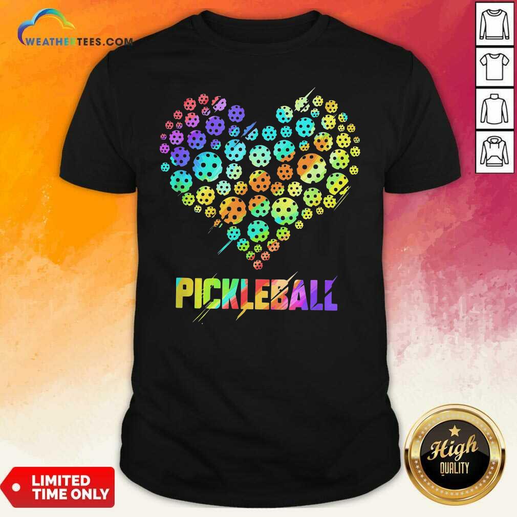 Pretty Heart Pickleball Shirt