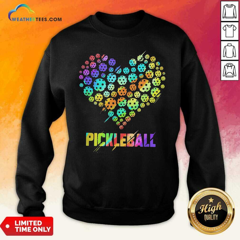 Pretty Heart Pickleball Shirt - Image 4