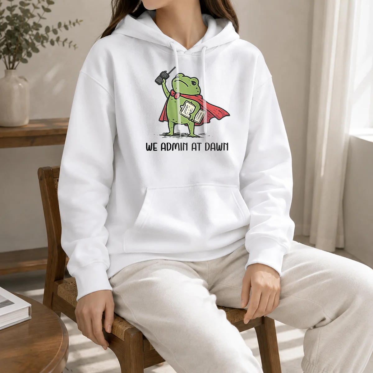 Pretty Hot We Admin At Dawn Assistant Principal Frog Shirt - Image 5