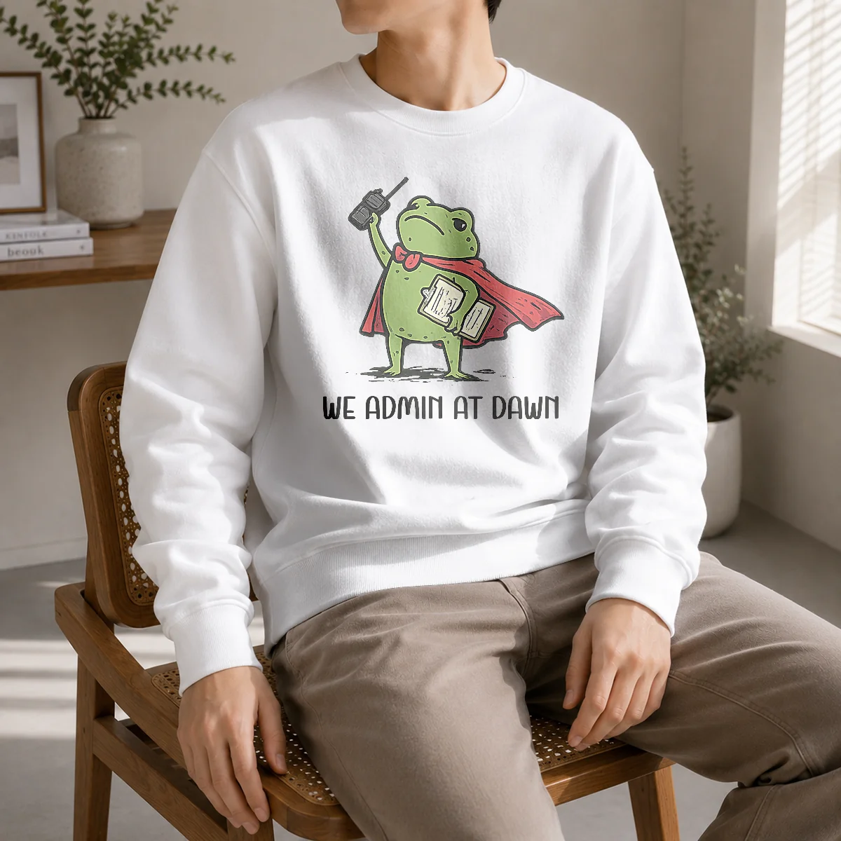Pretty Hot We Admin At Dawn Assistant Principal Frog Shirt - Image 7