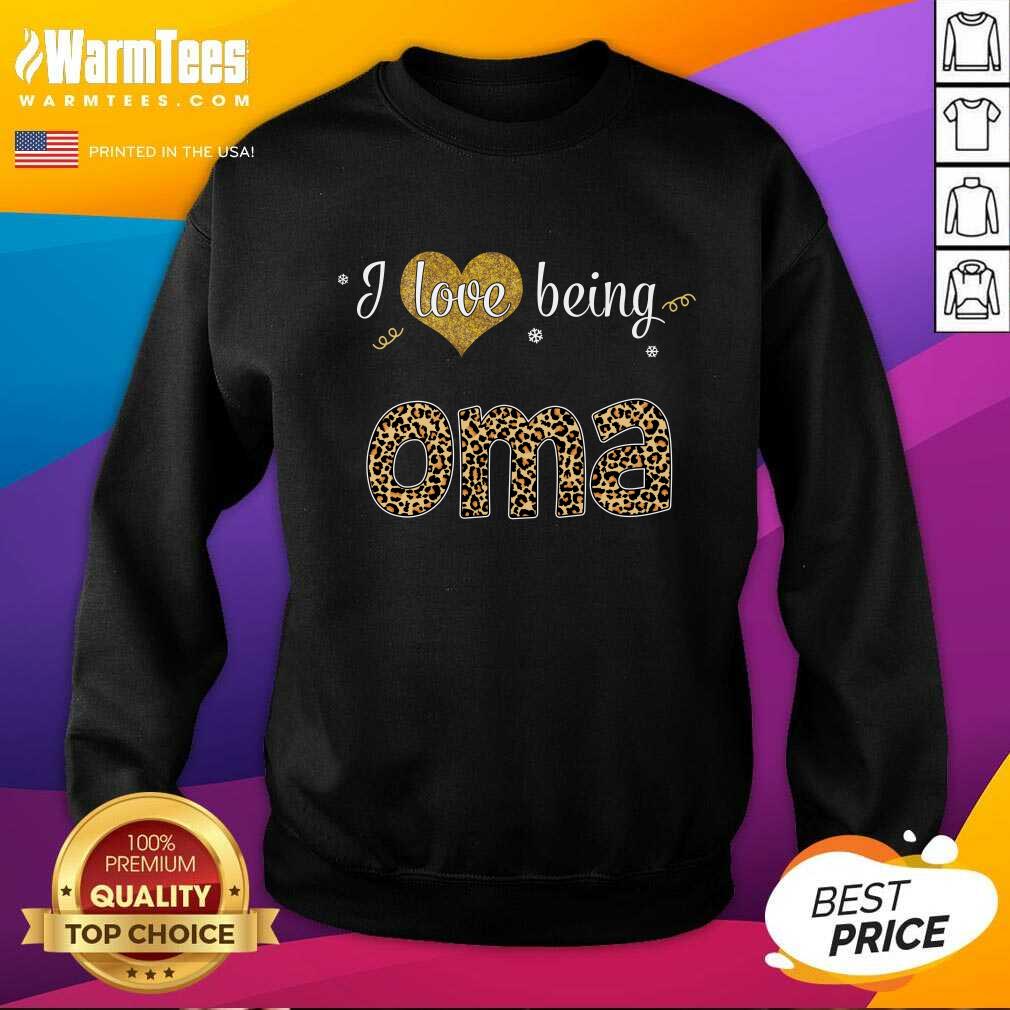 Pretty I Love Being Oma Shirt - Image 4