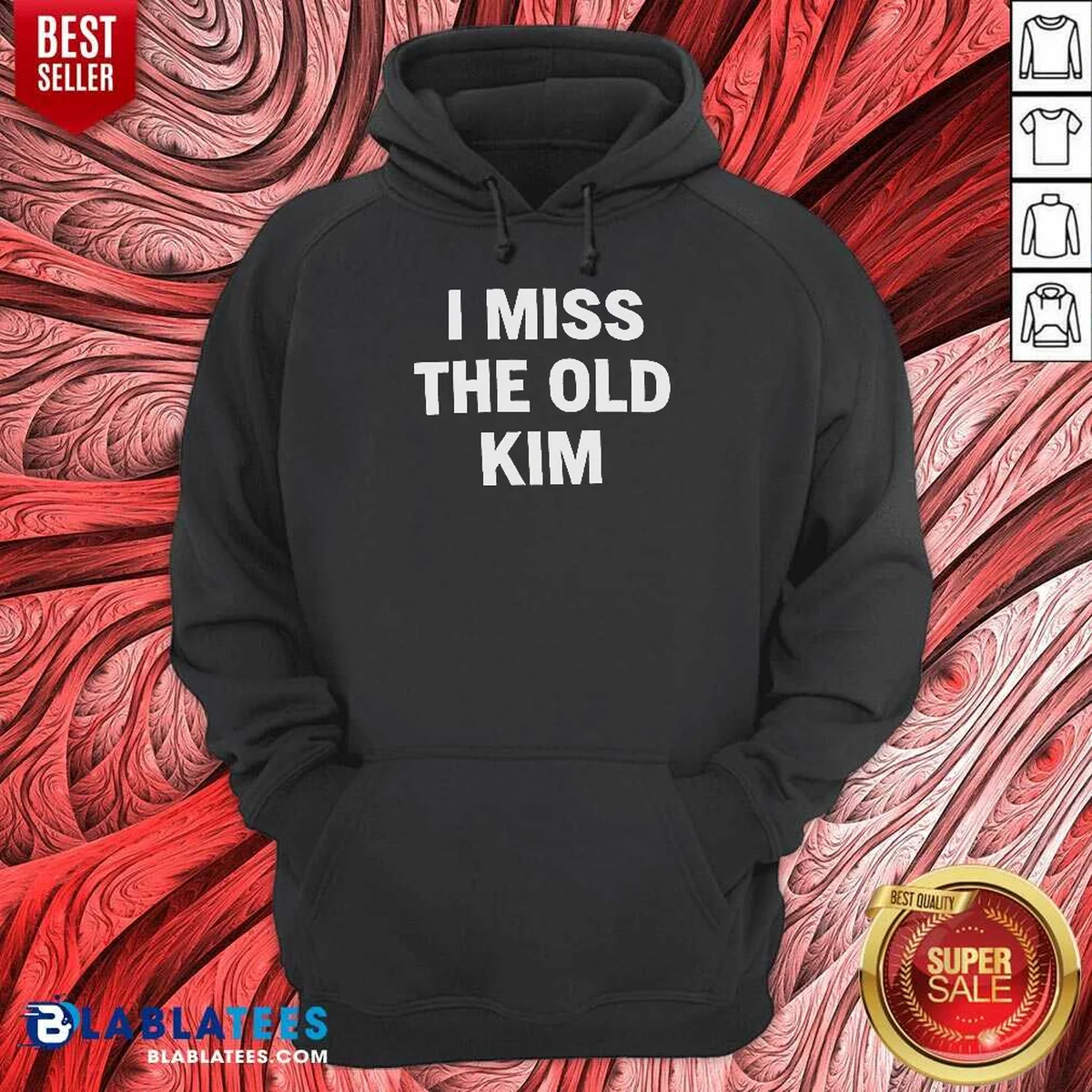 Pretty I Miss The Old Kim Kanye West Pop Culture Quote Shirt - Image 3