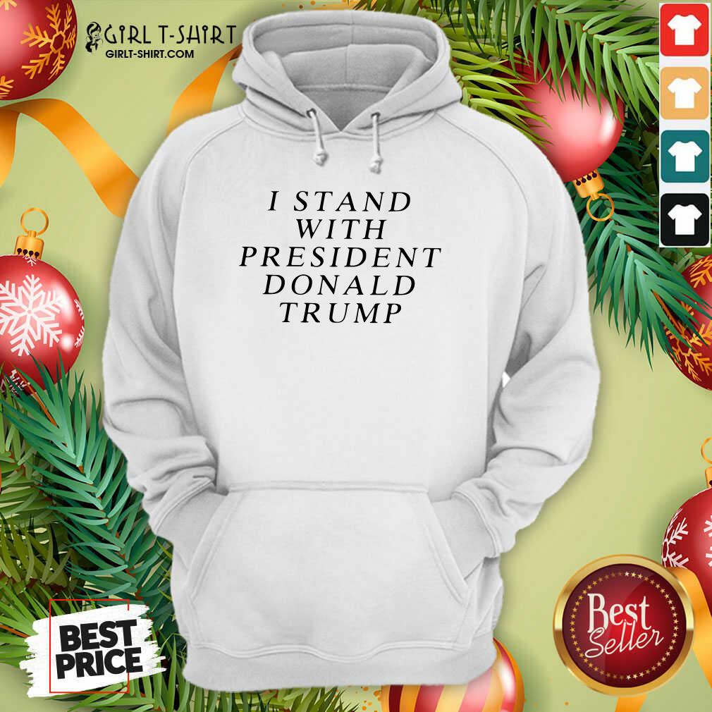 Pretty I Stand With President Donald Trump Shirt - Image 2