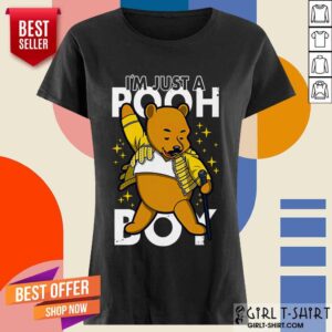 Alternative view of Pretty Im Just A Pooh Boy Shirt