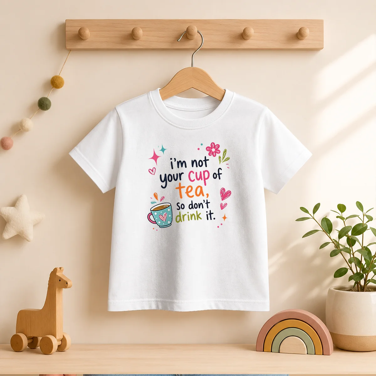 Pretty Im Not Your Cup Of Tea So Dont Drink It Shirt - Image 9