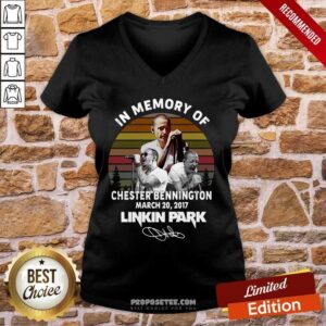 Alternative view of Pretty In Memory Of Chester Bennington July 20 2017 Linkin Park Signature Vintage Shirt