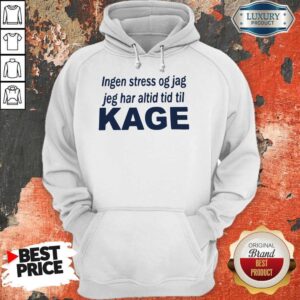 Alternative view of Pretty Ingen Stress Og Jag Jeg Har Altid Tid Til Kage Shirt