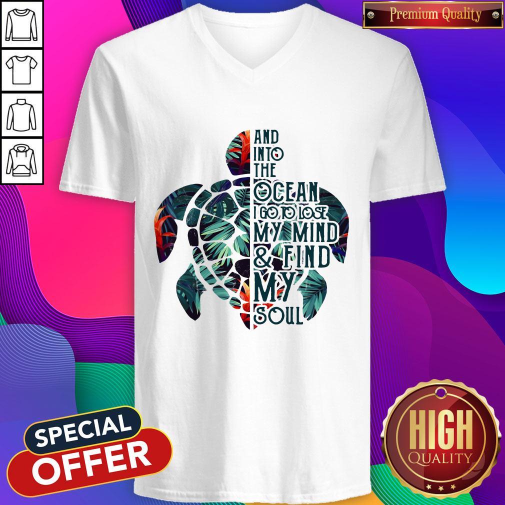 Pretty Into Ocean I Go To Lose My Mine And Find My Soul Shirt - Image 2