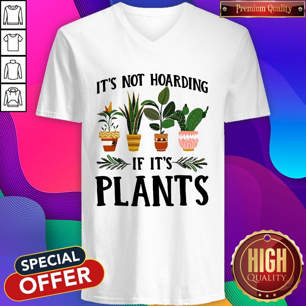 Pretty It’s Not Hoarding If It’s Plants Shirt - Image 5