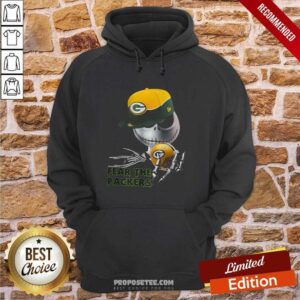Alternative view of Pretty Jack Skellington Fear The Green Bay Packers Shirt
