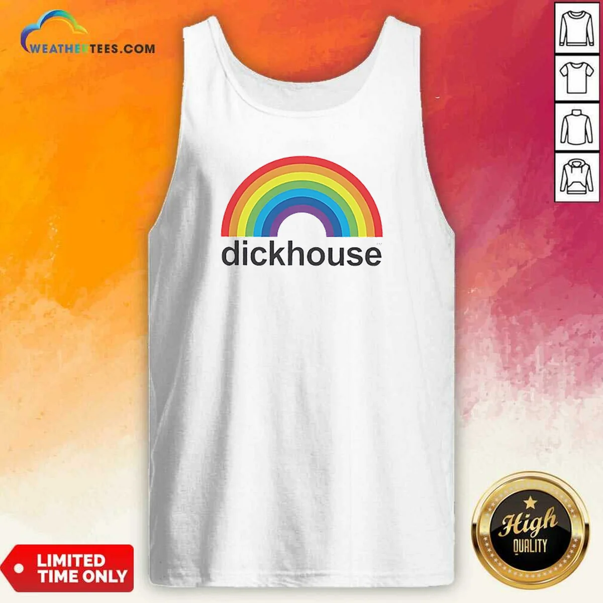 Pretty Jackass Dickhouse Productions Rainbows Shirt - Image 5
