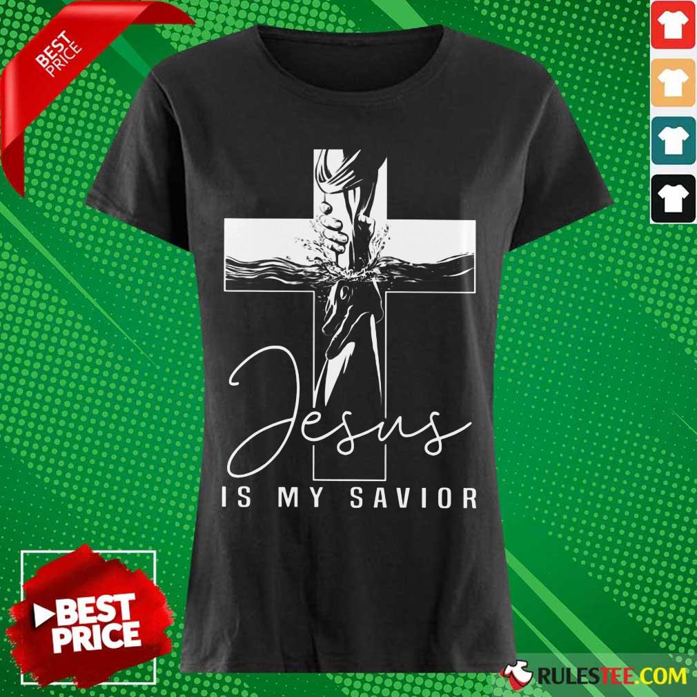 Pretty Jesus Is My Savior Shirt - Image 3