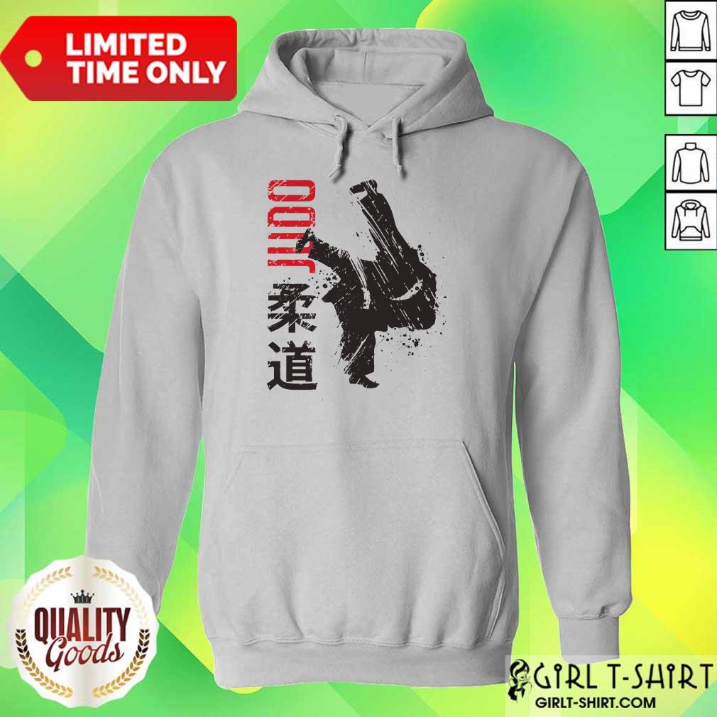 Pretty Judo Kanji Through Shirt - Image 3
