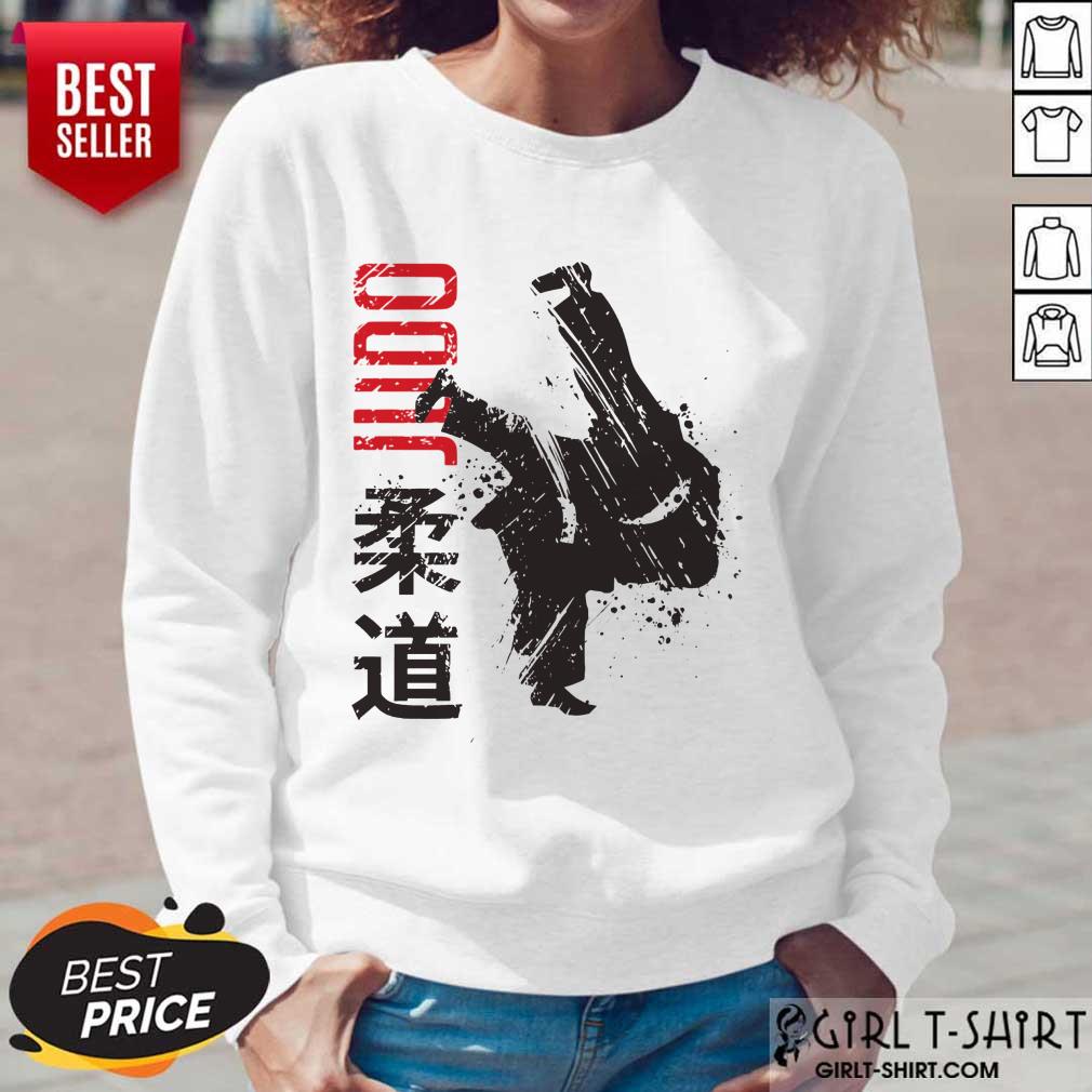 Pretty Judo Kanji Through Shirt - Image 5