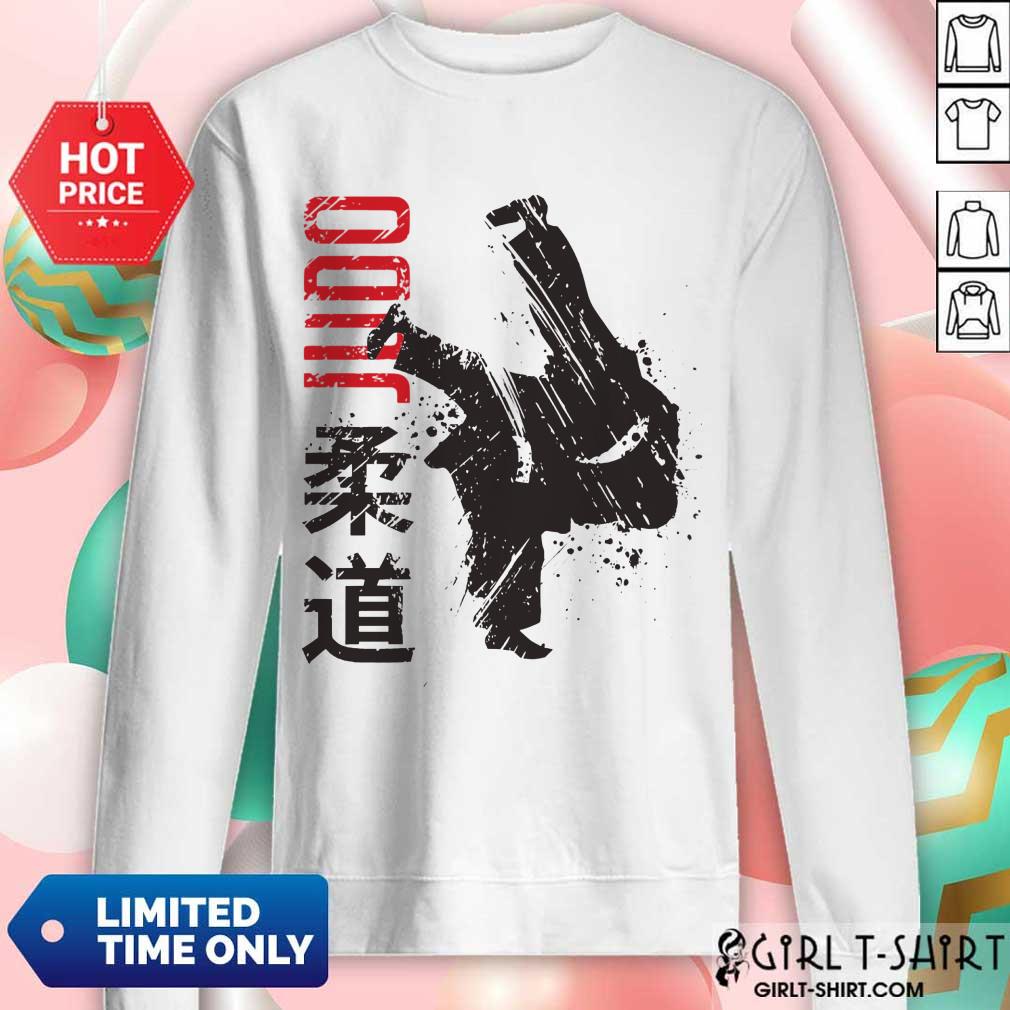 Pretty Judo Kanji Through Shirt - Image 4