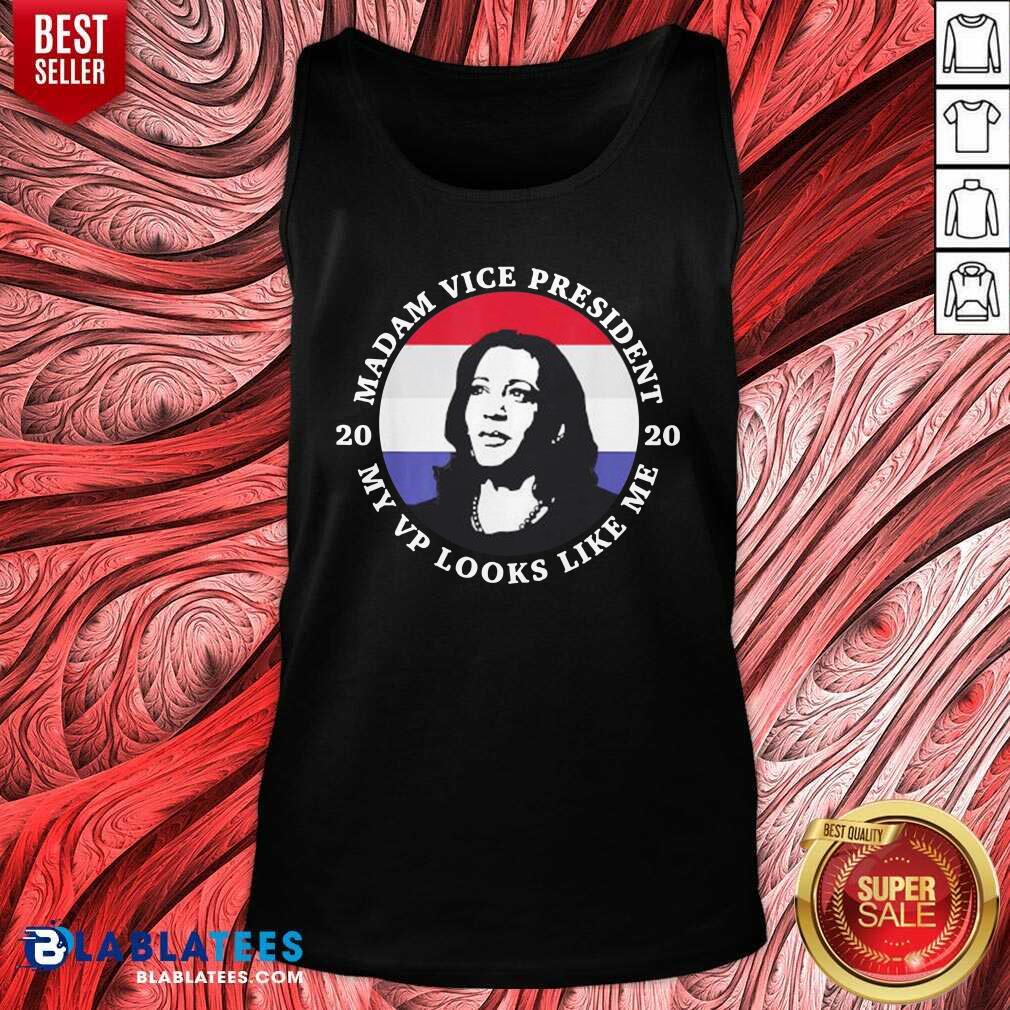 Pretty Kamala Harris Mvp Madam Vice President My Vp Looks Like Me Shirt - Image 3