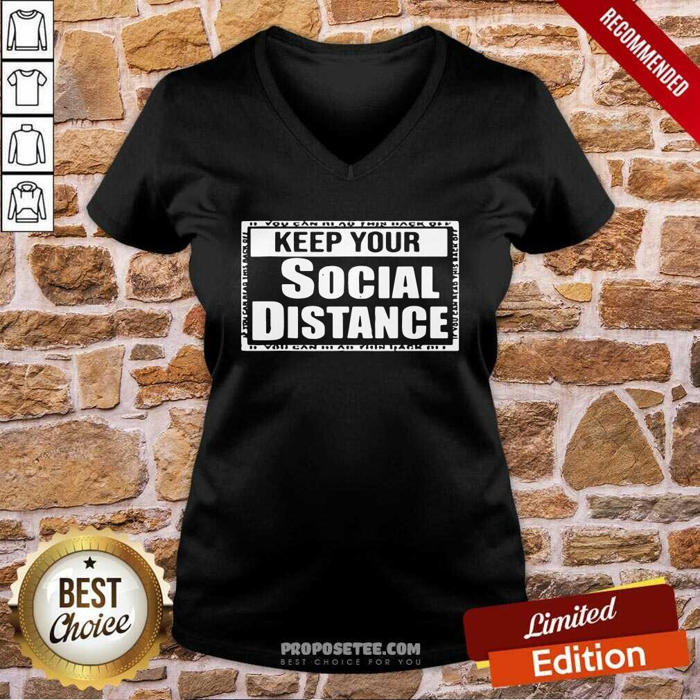 Pretty Keep Your Social Distance Shirt - Image 3