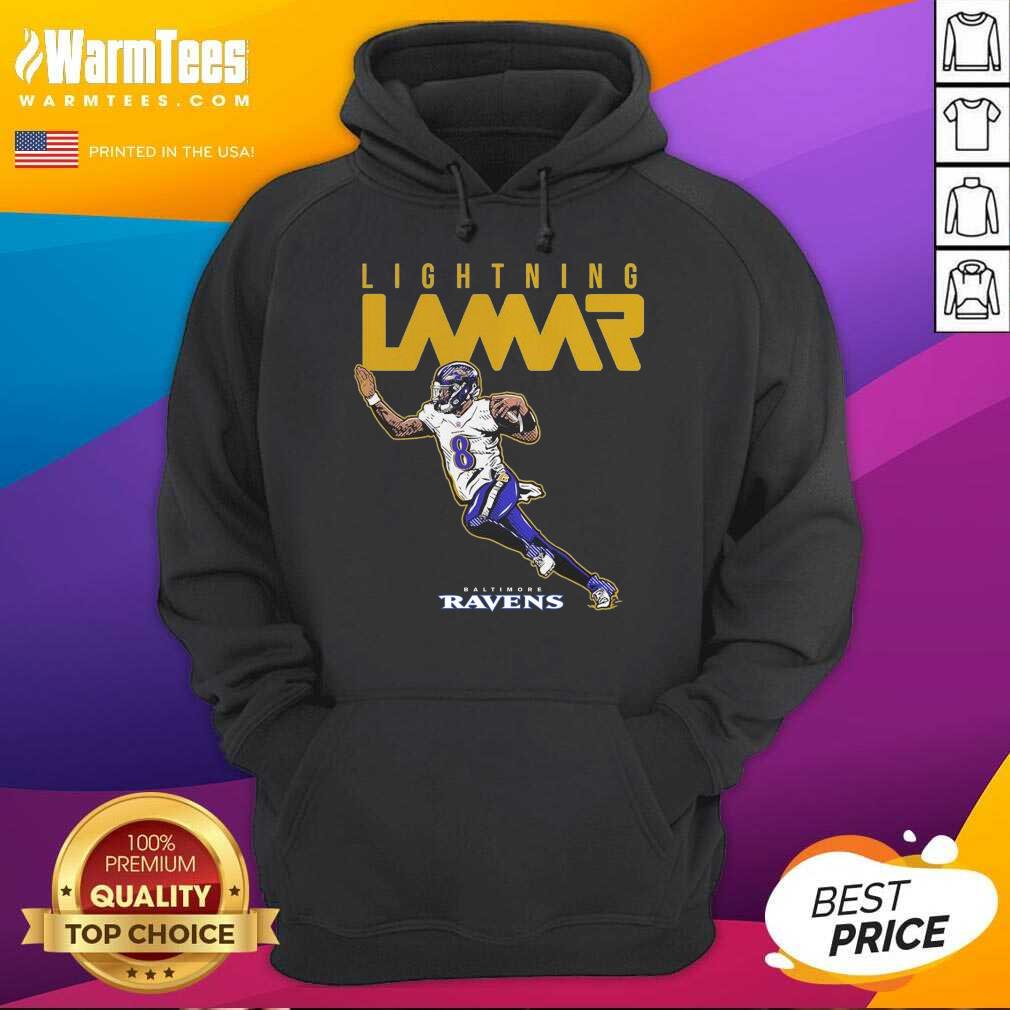 Pretty Lamar Jackson Baltimore Ravens Lightning Lamar Shirt - Image 2
